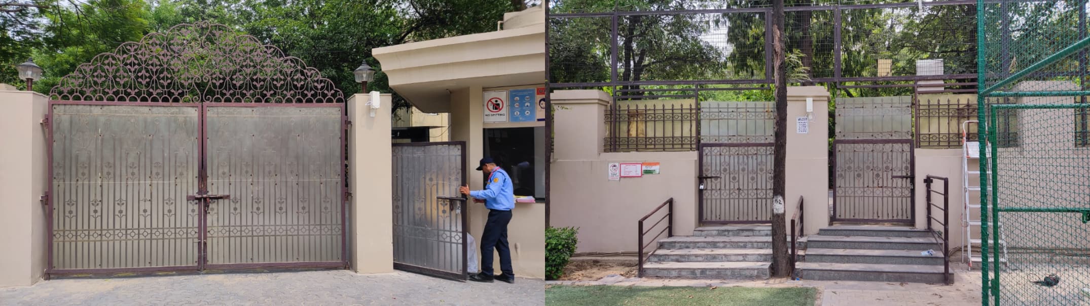 MR7901P ditetapkan pada pintu masuk Sekolah/Masuk Sekolah & Keluar Sekolah