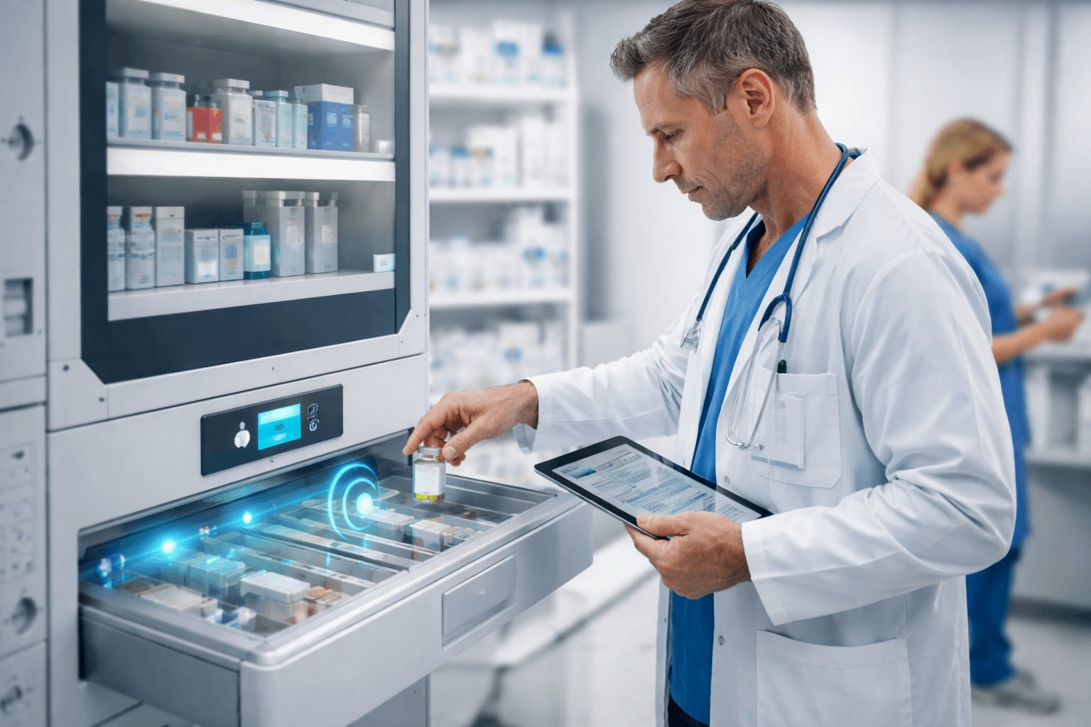 Aplikasi Pembaca RFID Terbenam dalam Peranti Perubatan